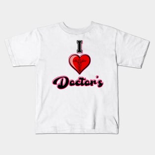 I Heart Doctor's Kids T-Shirt